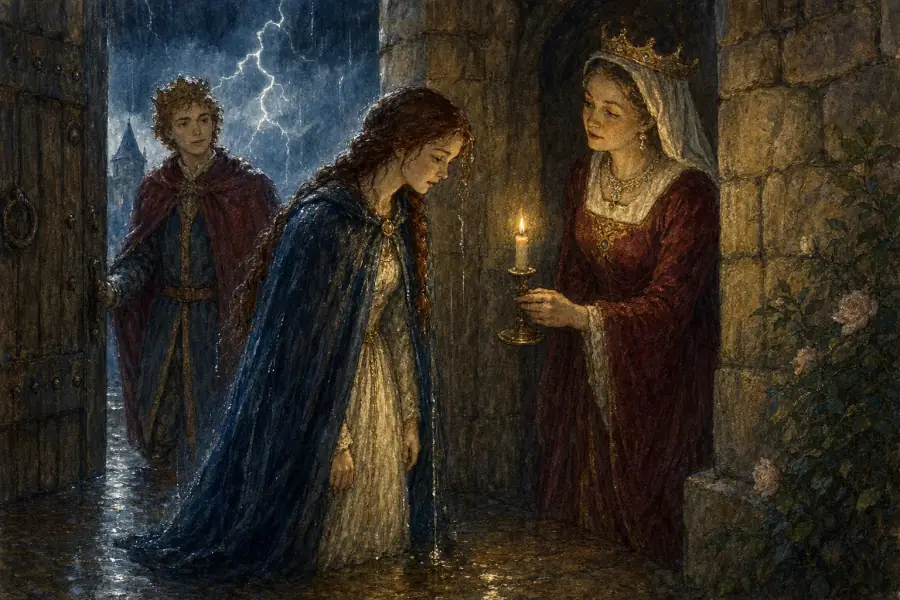 Hovedillustrasjon til Prinsessen på erten